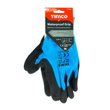 TIMCO Waterproof Grip Sandy Nitrile Foam Coated Polyester Gloves - X Large