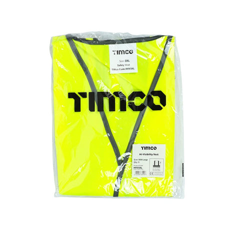 TIMCO Hi-Visibility Vest - XX Large