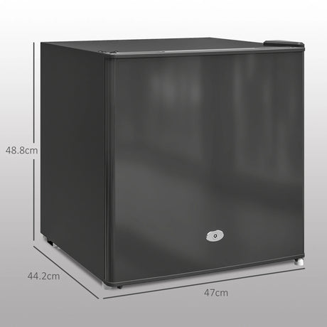 HOMCOM 35L Mini Freezer, -24 to -14 Temperature - Black