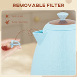 HOMCOM 3kW Rapid Boil Honeycomb Kettle - Light Blue