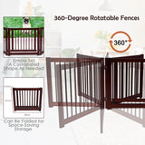 Protective gate three pieces dog door guard 206 x 61 x 1.8 cm