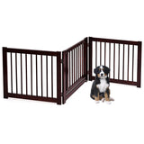 Protective gate three pieces dog door guard 206 x 61 x 1.8 cm
