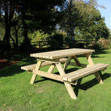 DELUXE PICNIC TABLE 1800 LENGTH