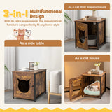 Vintage Cat Washroom Furniture with Ventilated Hole