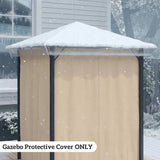 Outsunny 2 x 2 (m) Gazebo Protective Cover, Waterproof Cover for Gazebo, Canopy and Tent