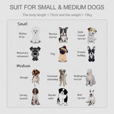 PawHut Dog Crate Wooden Pet Kennel Cage End Table w/ Lockable Door for Small Medium Dog Grey & White 85 x 55 x 75 cm