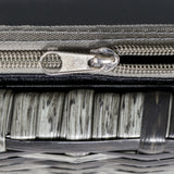 Outsunny 130 L Rattan Garden Storage Box, with Seat - Mixed Grey