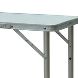 Outsunny Patio Foldable Picnic Table-Silver