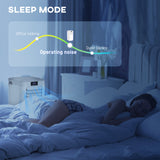 HOMCOM 8000 BTU Air Conditioning Unit, 3-in-1 Portable Air Conditioner, Dehumidifier, Cooling Fan with Remote Control, Digital Display, 2 Speeds, 24H Timer, Window Venting Kit, 18m2