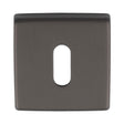 ESCUTCHEON - LOCK PROFILE ON CONCEALED FIX SQUARE ROSE ANT (ANTHRACITE) - Anthracite - EACH