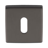 ESCUTCHEON - LOCK PROFILE ON CONCEALED FIX SQUARE ROSE ANT (ANTHRACITE) - Anthracite - EACH