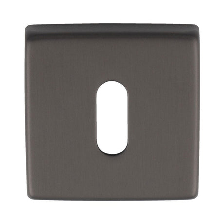 ESCUTCHEON - LOCK PROFILE ON CONCEALED FIX SQUARE ROSE ANT (ANTHRACITE) - Anthracite - EACH