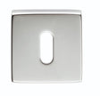 ESCUTCHEON - LOCK PROFILE ON CONCEALED FIX SQUARE ROSE ARTQE CRO (POLISHED CHROME) - POLISHED CHROME - EACH