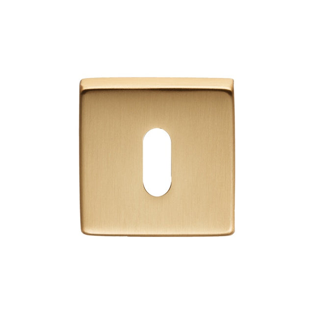 ESCUTCHEON - LOCK PROFILE ON CONCEALED FIX SQUARE ROSE OSA (SATIN BRASS) - SATIN BRASS - EACH