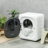 HOMCOM 2.5 kg Compact Tumble Dryer, with UV Sterilisation - White