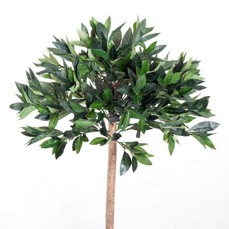 Outsunny 3ft Artificial Olive Tree Indoor Plant Greenery for Home Office Potted in An Orange Pot Set of 2