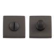 TURN & RELEASE ON CONCEALED FIX SQUARE ROSE (LM40/QES) ANT (ANTHRACITE) - Anthracite - SET