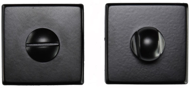 TURN & RELEASE ON CONCEALED FIX SQUARE ROSE (ART LM 40/QES) MATT BLACK - MATT BLACK - 50 X 50 - SET
