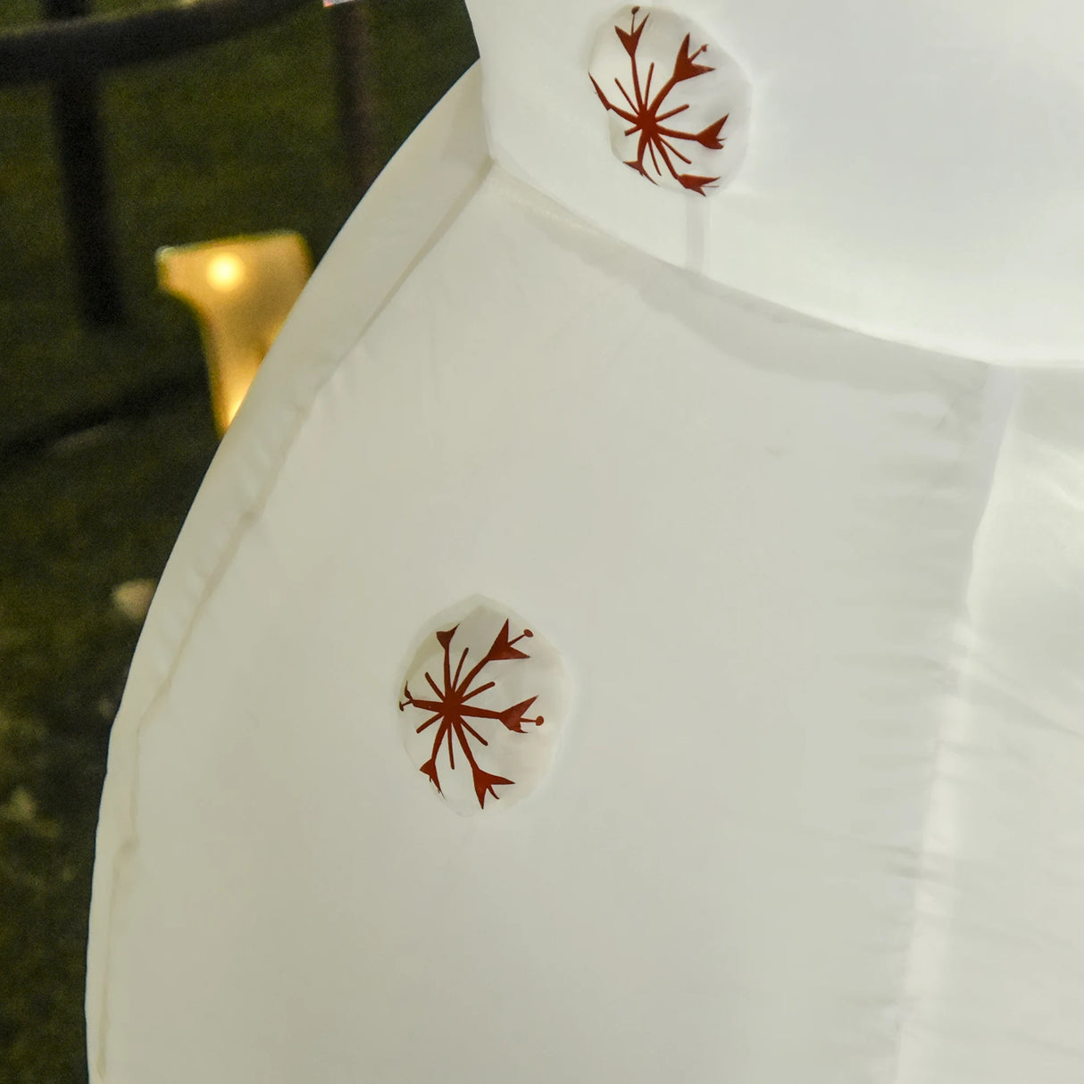 HOMCOM 6ft Giant Inflatable Snowman Christmas Decoration w/ LED Lights Accessories Cute Family Fun Seasonal Outdoor Indoor