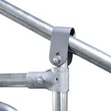 PawHut Large Hen Coop, Galvanised Walk In Chicken Run with Cover, 6 x 3 x 2m, Silver