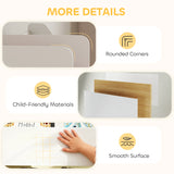 AIYAPLAY Toy Storage Unit, 3-Tier Toy Organiser Shelf with 6 Removable Storage Bins for Bedroom, Nursery, Multicoloured