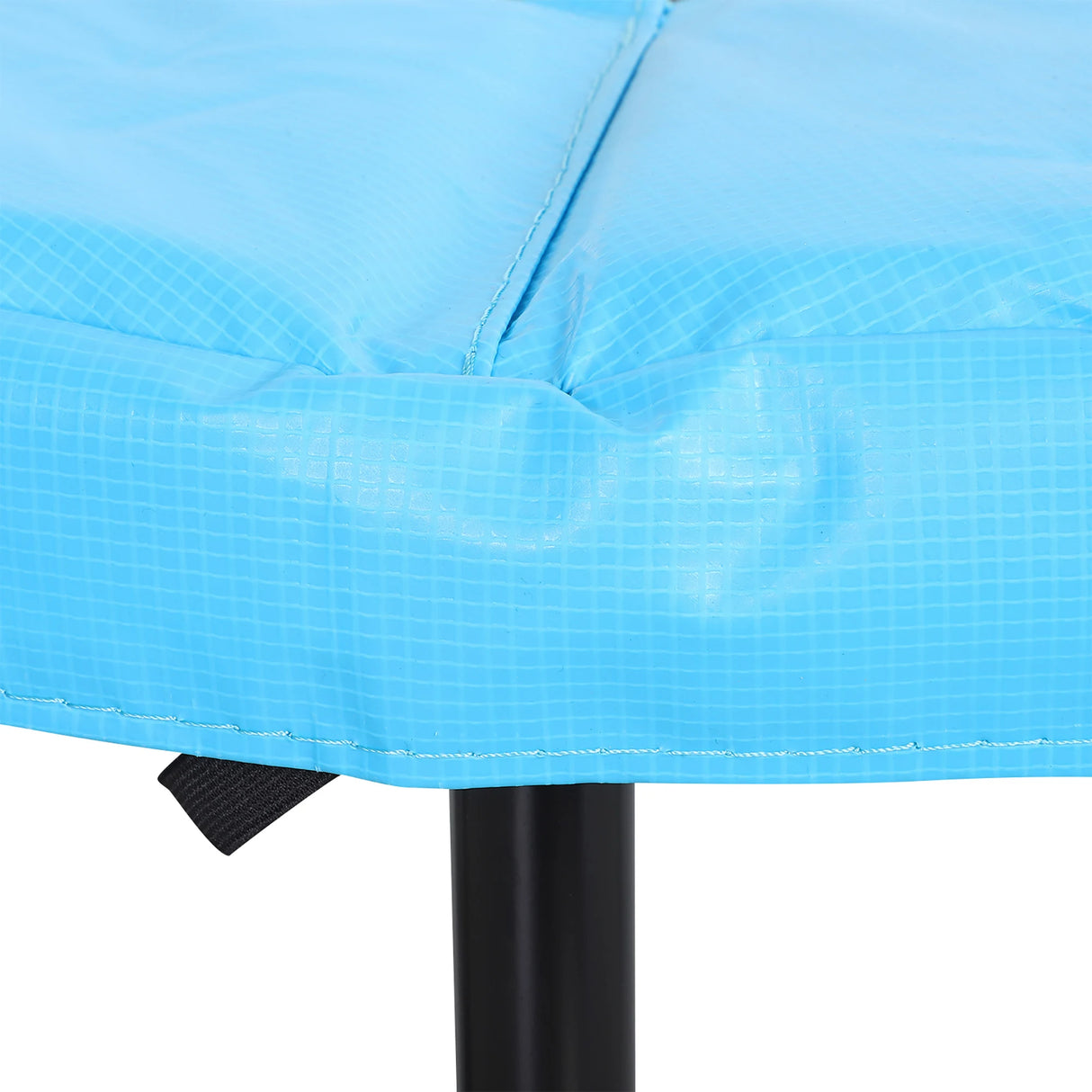 HOMCOM 40" Fitness Trampoline with Adjustable Handle, Rebounder Trampoline, Mini Jumper for Indoor Exercise Workout, Blue