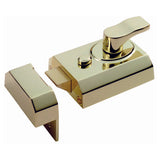 RIM CYLINDER NIGHTLATCH 60MM LEVEL 2 - ELECTRO BRASSED - EACH