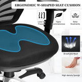 Ergonomic Mesh Recliner Chair with Adjustable Backrest for Gaming