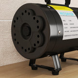 PawHut 2200W Dog Hair Dryer with Adjustable Temperature & Velocity, 3 Different Nozzles, Black