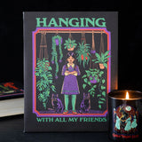 19x25cm Hanging With All My Friends Canvas Plaque by Steven Rhodes