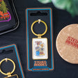 Rainy Day Fun Keyring by Steven Rhodes