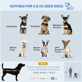 PawHut Dog Stroller with Rain Cover for Small Miniature Dogs, Folding Pet Pram with Cup Holder, Storage Basket, Reflective Strips, Blue