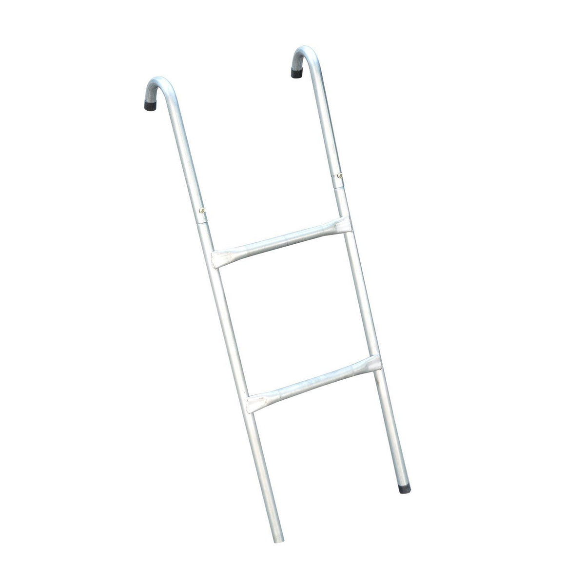 HOMCOM 6-10ft Trampoline Ladder Galvanized w/ Non-slip Mat