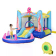 Outsunny Bounce Castle Inflatable Trampoline Slide Pool Octopus Design 3.8 x 2 x 1.8m