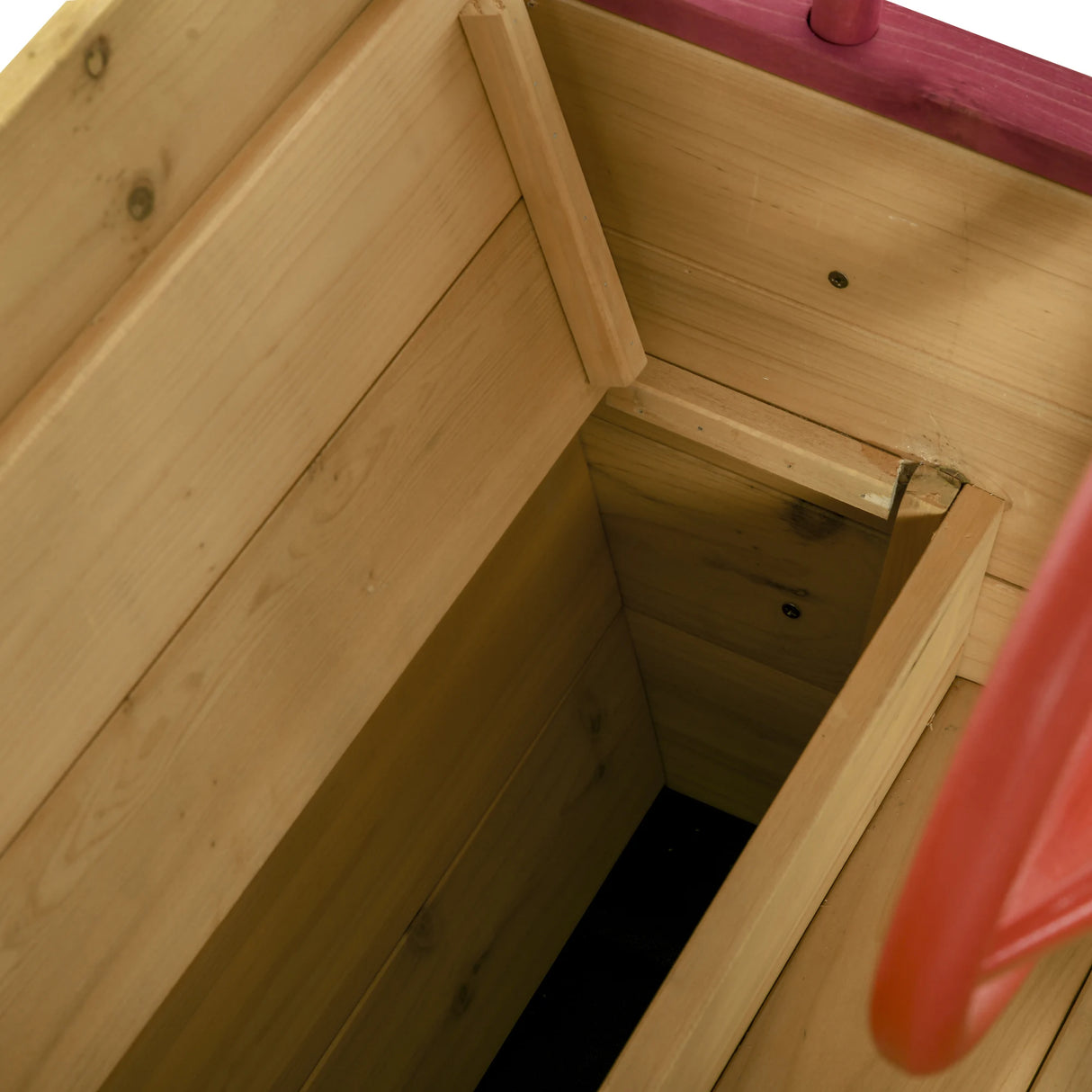 Outsunny Kids Wooden Sandpit, Children Sandbox Pirate Ship, Sandboat Play Station for Outdoor w/ Canopy Shade Storage Bench Bottom Liner