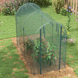 Outsunny 240 x 120cm Mini Polytunnel Greenhouse