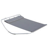 Outsunny Rocking Swing Relaxing Day Bed Outdoor Double Sun Lounger Hammock - Grey