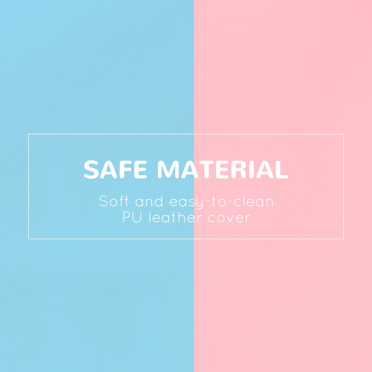 HOMCOM 2-piece Soft Play Set, Baby Foam Climber Block for Toddler 1-3 Years, Pink Blue