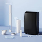 HOMCOM Portable Air Conditioner 14000 BTU, 4-in-1 Air Conditioning Unit, Dehumidifier, Cooling, Fan, Children Lock, 40m2