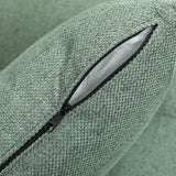 HOMCOM Three-Way Two-Seater Sofa Bed - Green