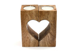 Cut-Out Heart Tealight Holders