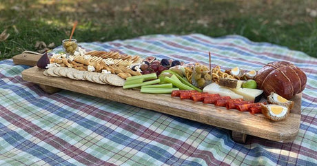 Large Wooden Serving Platter Paddle Tray 100cm