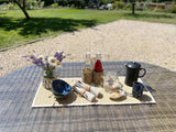 Set of Four Woven Grass Place Mats