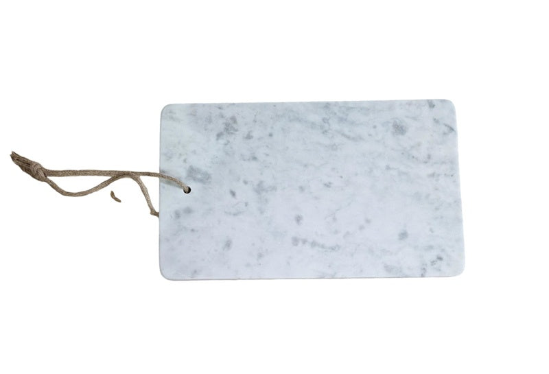 White Marble Chopping Board 40x24cm