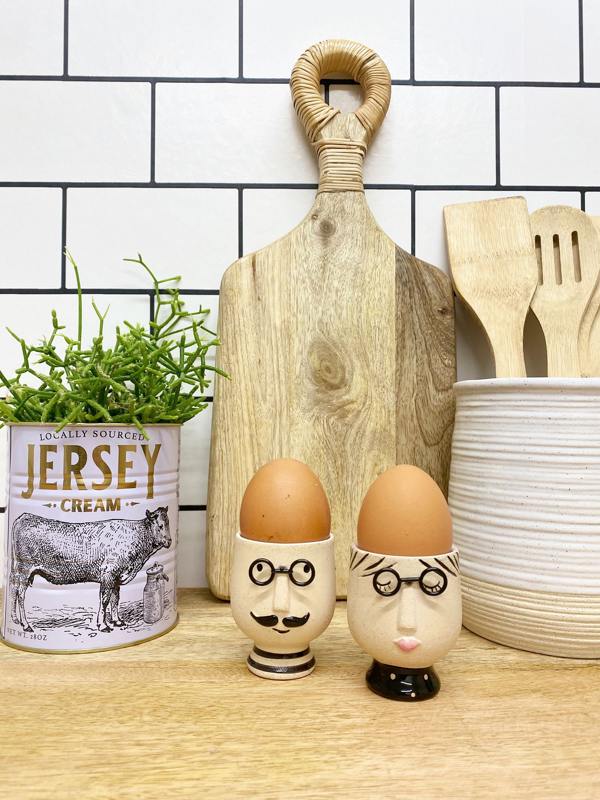 Mr and Mrs Egg Cups