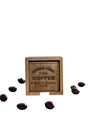 Coffee General Store Coasters Set Of 4