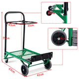 2-in-1 Convertible Folding Heavy Duty Hand/Platform Truck