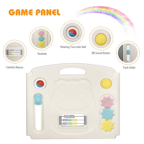 Portable 10+2 Large Panel Toddler Playpen