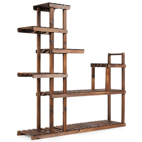 Multifunctional 7-Level Plant Stand for Balcony, Garden, Living Room