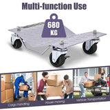 4 Pieces Vehicle Car Auto Repair Moving Tire Wheel Dolly